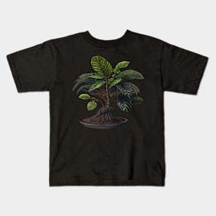 Calathea Bonsai Kids T-Shirt